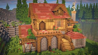 Minecraft: How To Build A Cottage Tutorial