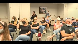 Palm Beach County School Board meets to discuss face mask policy