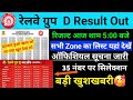 ✅️🔥 रेलवे ग्रुप डी रिजल्ट इंतजार हुआ खत्म