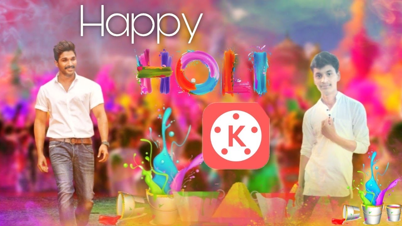 kinemastar video editing Holi festival video editing spicial video