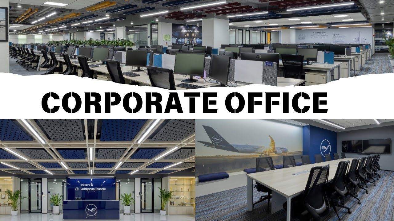 Lufthansa Corporate Office Hebbal | Modern Workspace Design by Symmetrics Architects