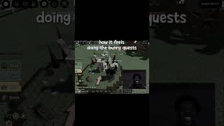 how it feels doing the bunny quests #roblox #growagarden #fyp #viral