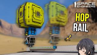 Micro Hop Rail Transport, Space Engineers