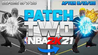PATCH 2 has SAVED NBA 2K21 😭 INCREDIBLE GAMEPLAY CHANGES! NBA 2K DEV LEAKS SECRET NBA2K21 TIPS...