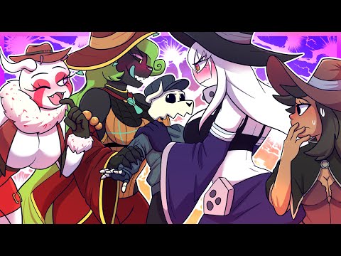 Nikusa Vs Midnight Witch Battle for Tabi (Friday Night Funkin' Comic Dub)
