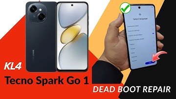 Tecno Spark go 1 KL4 Dead Boot Repair Firmware Tutorial 2025✅️