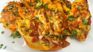ITALIAN SAUSAGE STUFFED SHELLS/ PASTA RECIPES… SO DELICIOUS!