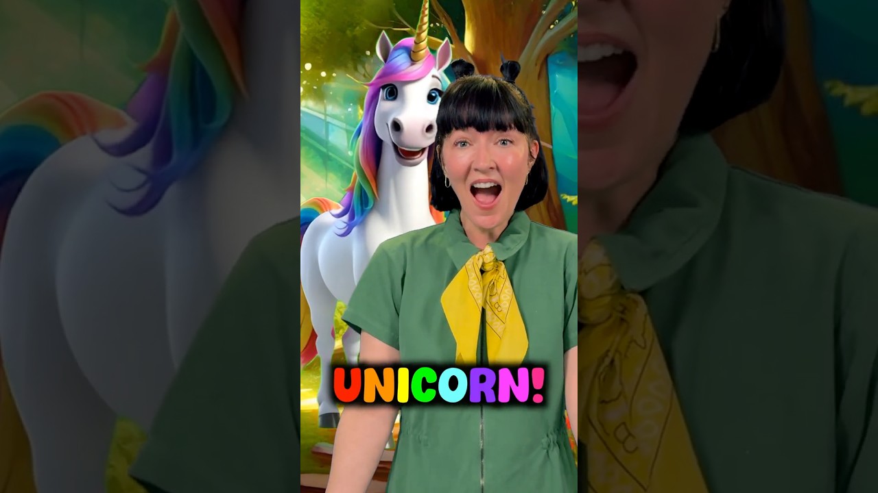 U for UNICORN! 🦄  | Toddler Learning Fun