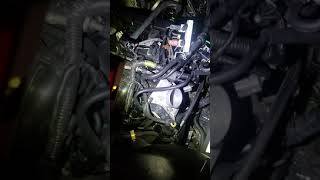 2009 Mazda 6 2.5L coolant temperature sensor removal