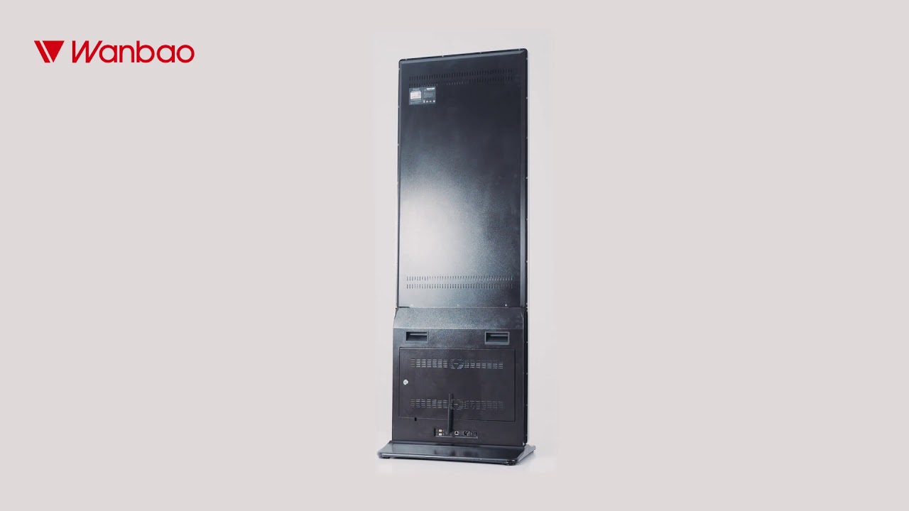 Touch Screen Floor Standing LCD Advertising Player 55" Standalone Digital Signage