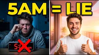 Waking Up at 5AM is a Lie (Here’s the Truth) | The 5AM Success Myth Nobody Talks About