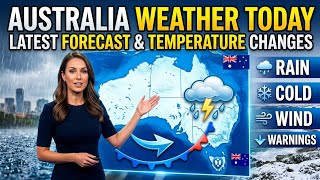 Météo Australie : point complet AUJOURD'HUI 🇦🇺 | Dernières prévisions, pluie, froid et changement...