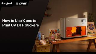 How to Use X one to Print UV DTF Stickers