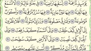 Читаю суру аль-Гашия (№88) один раз от начала до конца. #Коран​ #Narzullo​ #АрабиЯ #Нарзулло