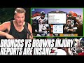 Will The Broncos vs Browns On Thursday Night Football Suck? | Pat McAfee Reacts