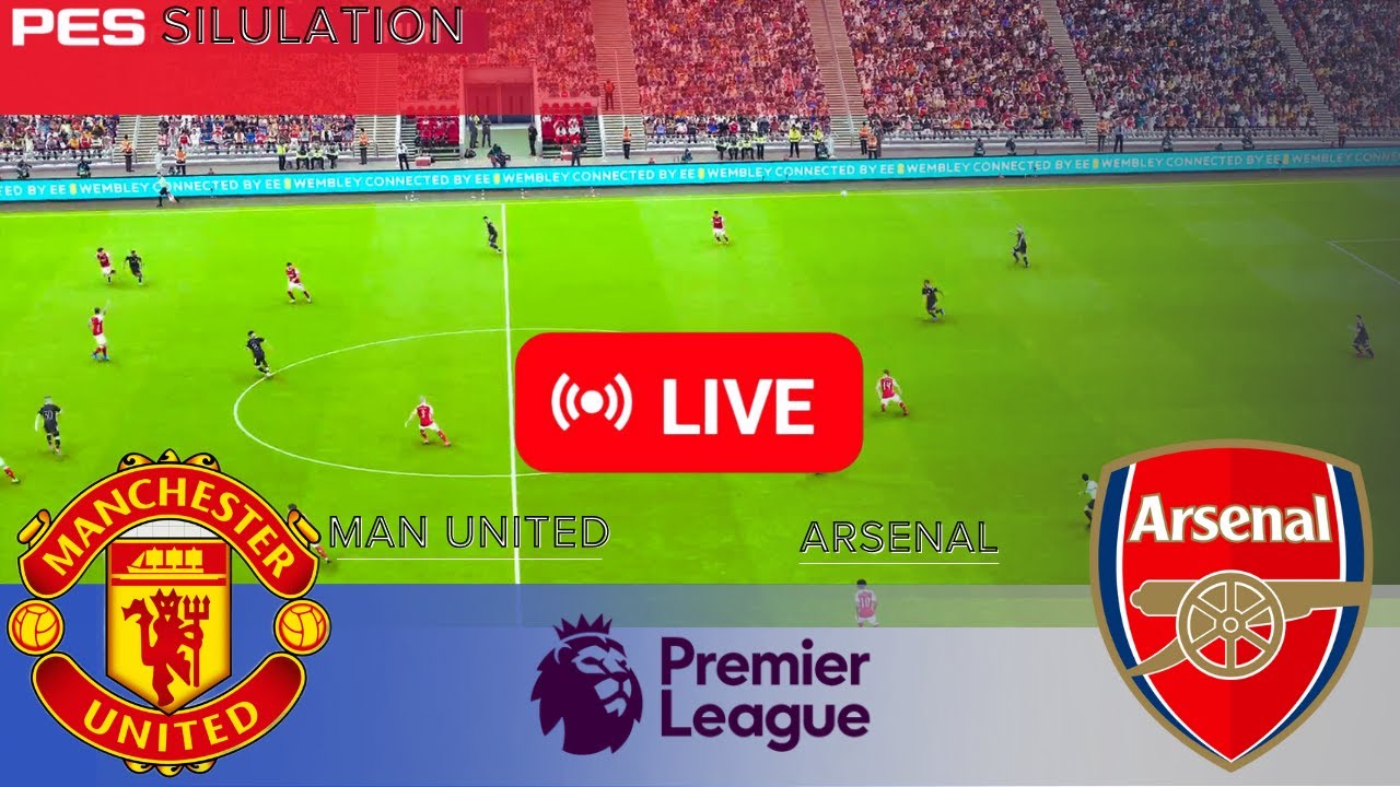 LIVE 🔴 | Arsenal vs Manchester United Premier League 25/26 Full Match | PES 21 Simulation