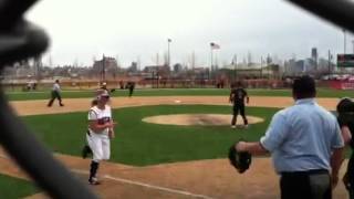 Danielle DeFeo wins game one vs. NJCU