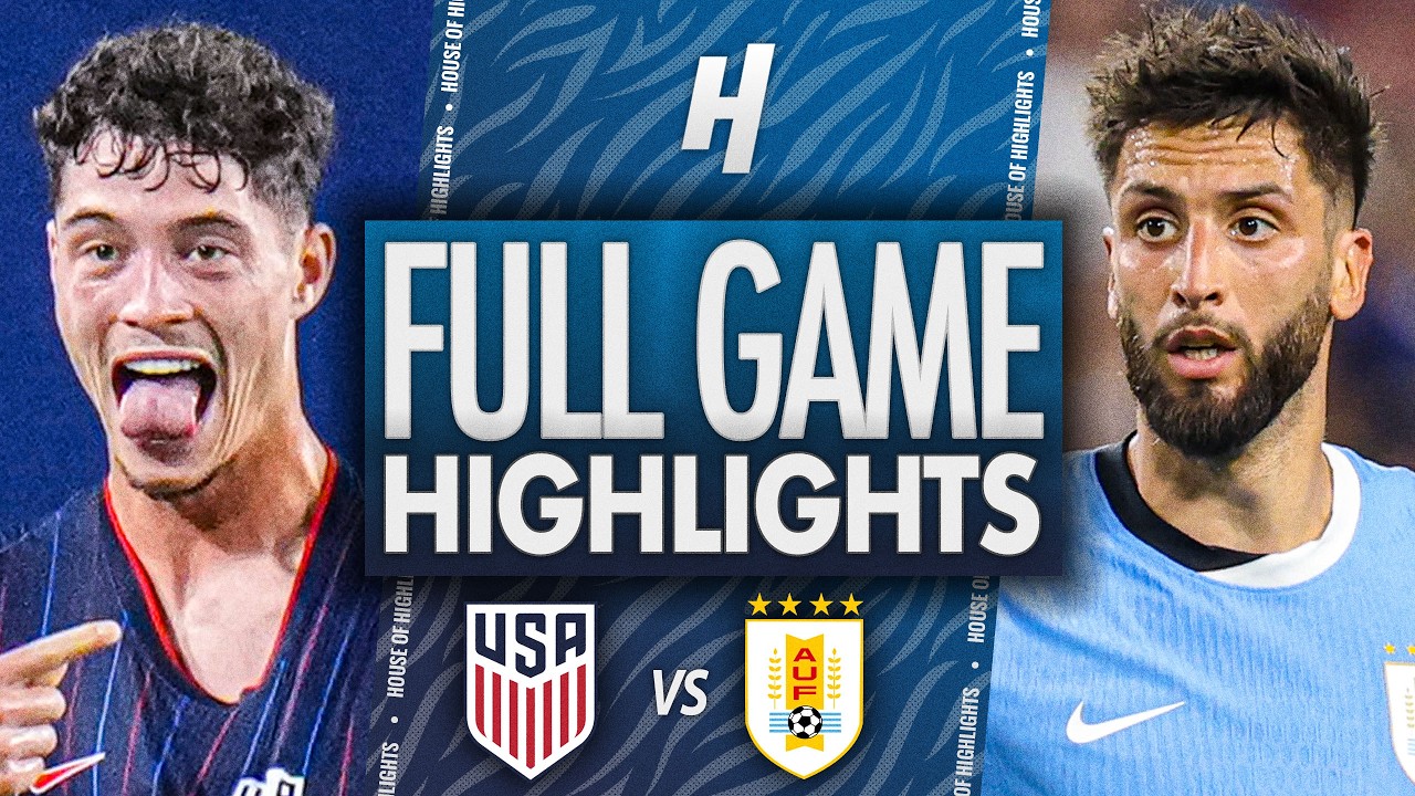 США против Уругвая — Полные обзоры матча и голы | Международный товарищеский матч ФИФА | 18 ноябр...