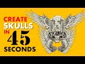 SKULL CREATOR TOOL Walkthrough - Create Skulls For Print on Demand Easily!