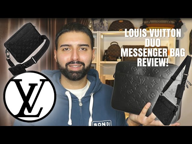 LOUIS VUITTON DUO MESSENGER BAG  In-depth Review, What Fits Inside + Mod  Shots!! 