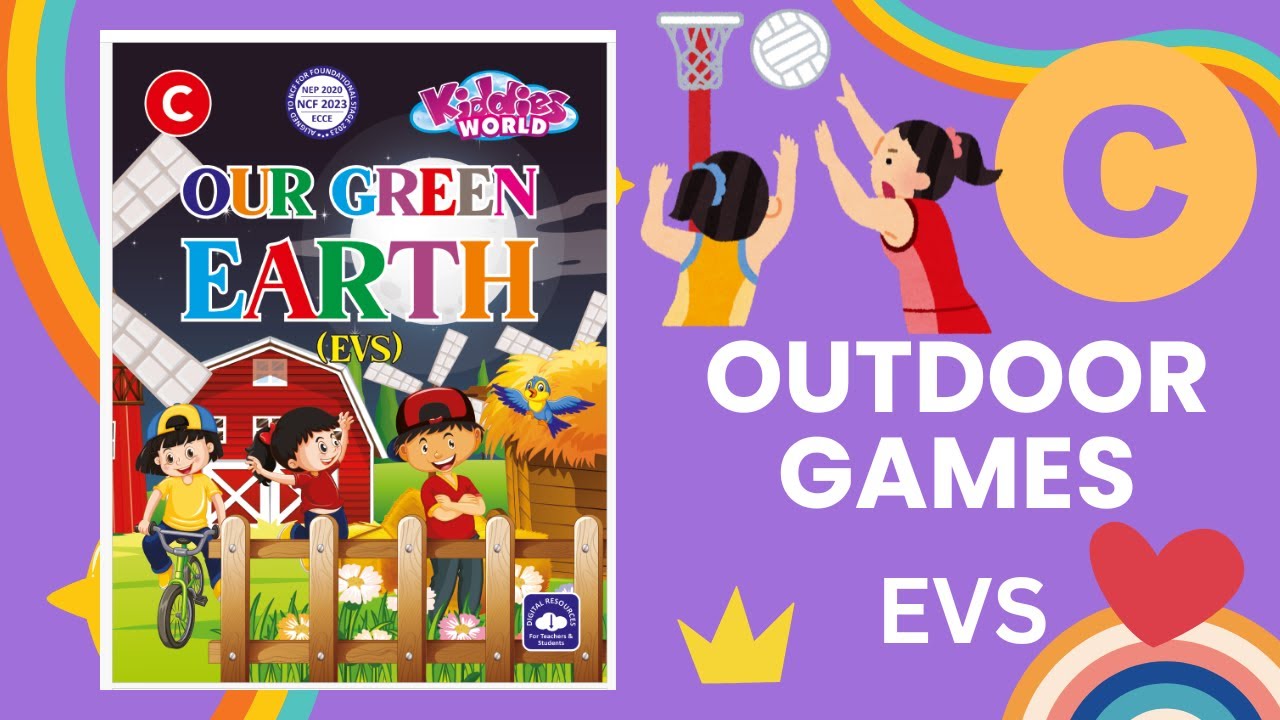 Outdoor Games || Games we play outside || EVS || Kiddies World - YouTube