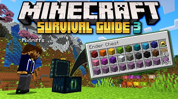 My Ender Chest Shulker Box Setup! ▫ Minecraft Survival Guide S3 ▫ Tutorial Let