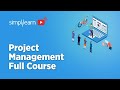 Project management full course 2022  project management tutorial  project management simplilearn