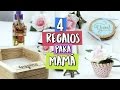 ¡4 REGALOS FÁCILES PARA MAMÁ! (IDEAS DE ÚLTIMO MINUTO) | Paulettee