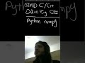 Accessibility of SIMD