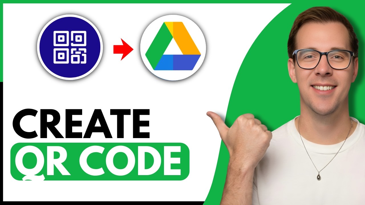 How To Create A Qr Code For Google Drive Folder (Step By Step) - YouTube