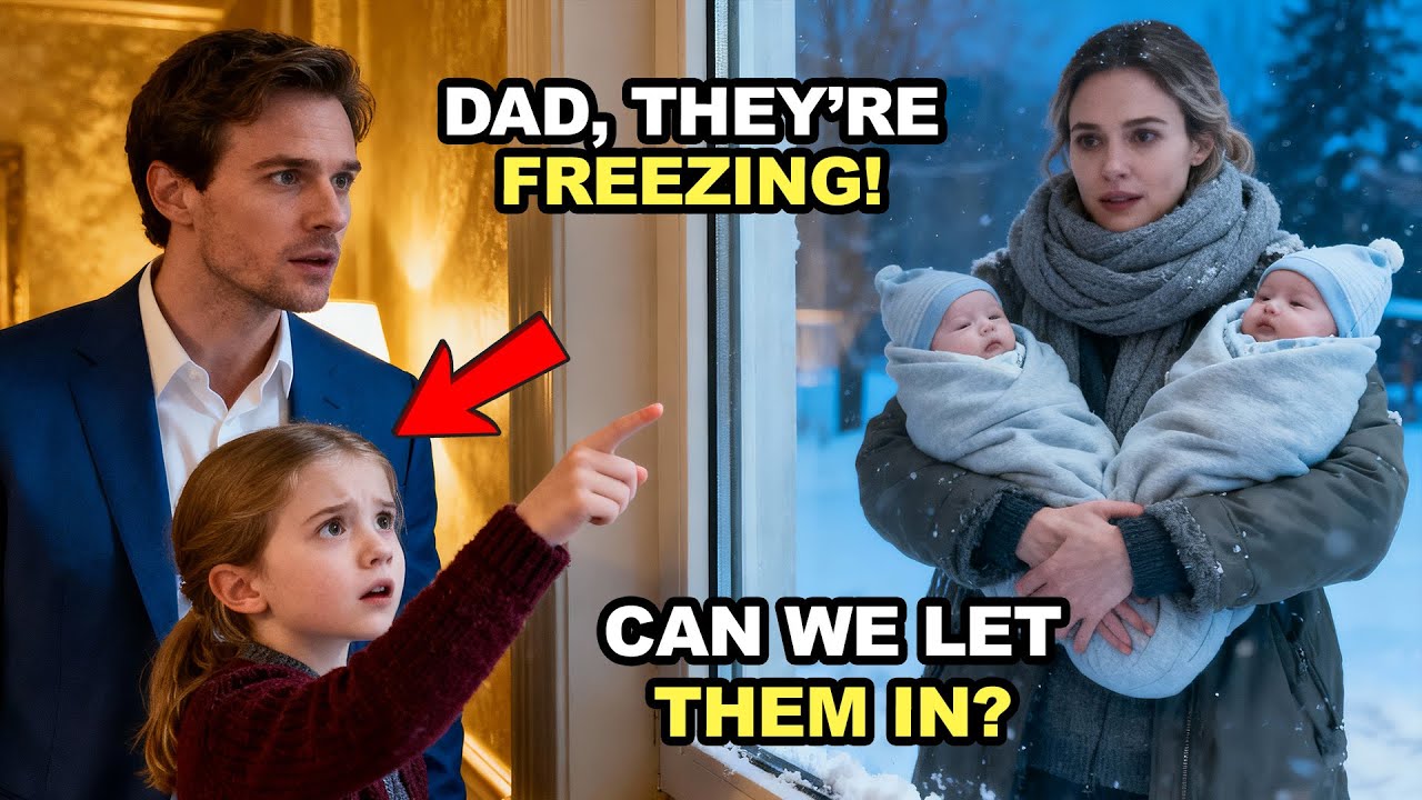 A BILLIONAIRE’S DAUGHTER SPOTS A POOR MOM WITH FREEZING TWINS — HER RESPONSE SHOCKS EVERYONE