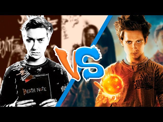 DEATH NOTE NETFLIX vs DRAGON BALL EVOLUTION - Batalha dos Animes