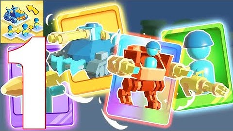 Toy Army: Tower Merge Defense - All Level gameplay Part-1