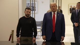 Donald Trump and Ukraine's Zelenskyy meet at Trump Tower in Manhattan