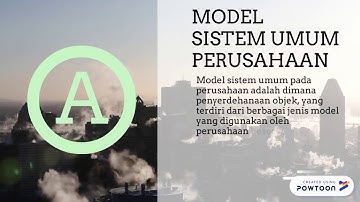 MODEL SISTEM UMUM PERUSAHAAN