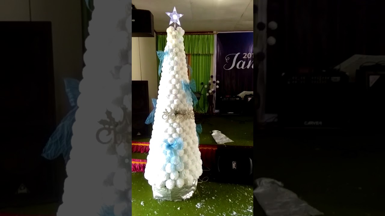  Pohon  Natal  Unik dari  Kantong Plastik YouTube