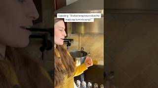 Celebrity “What temperature does maple sap turn into SYRUP?”  #maplesyrup #homestead #cooking #diy #learn Wealth