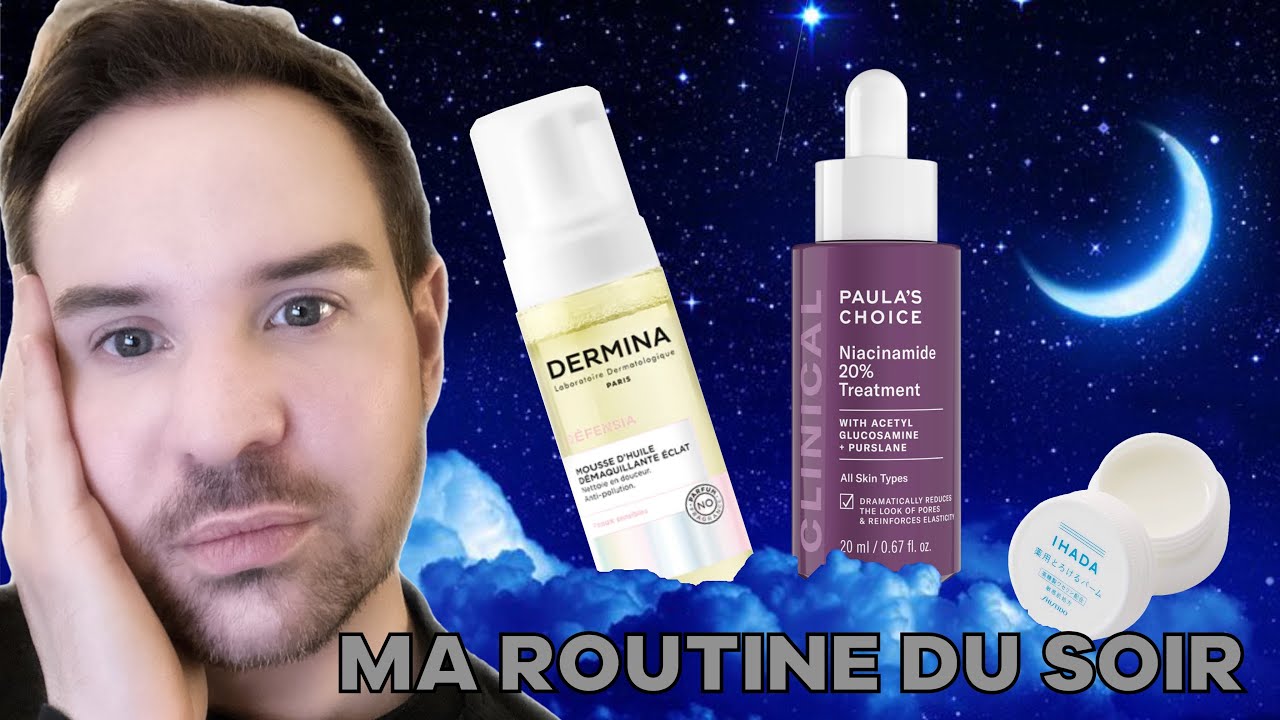 MA ROUTINE DE SOIN DU SOIR : ACTIFS ANTI-AGE, CONTOUR DES YEUX, HYDRATATION...