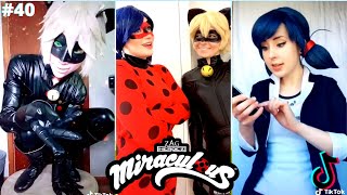 Miraculous Ladybug and Chat Noir Cosplay TikTok #40 🐞