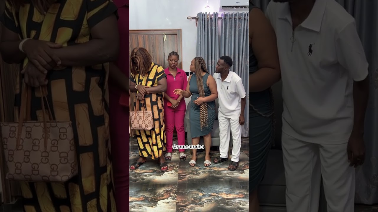 Husband pretends to be maid 