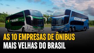 10 Empresas De Ônibus Mais Antigas Do Brasil