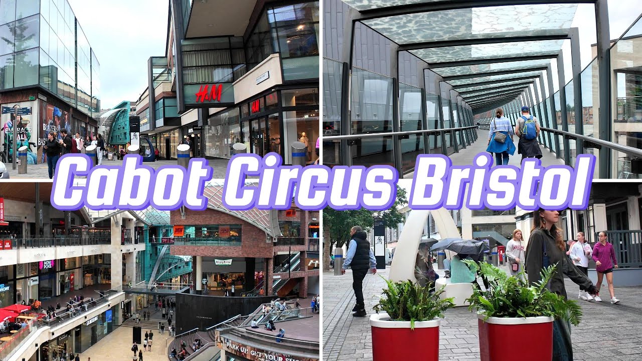 Cabot Circus City Centre Bristol England UK | Bristol Modern High Street Shopping Quarter |
