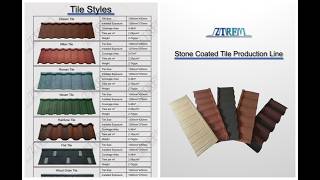 [ZHONGTUO ]Stone coated tile machine new design and automatic type