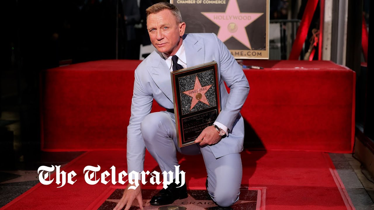 Daniel Craig honoured with Walk of Fame star in Hollywood