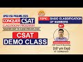 🚀 UPSC CSE PRELIMS 2026 | CONQUER CSAT – DEMO CLASS 🚀| ABHYAS IAS ACADEMY