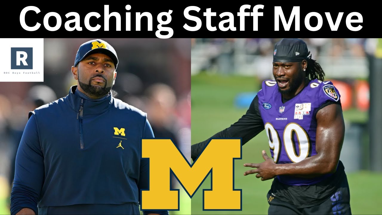 Michigan Football Makes Coaching Staff Move | Pernell McPhee | Grading The Coaching Staff