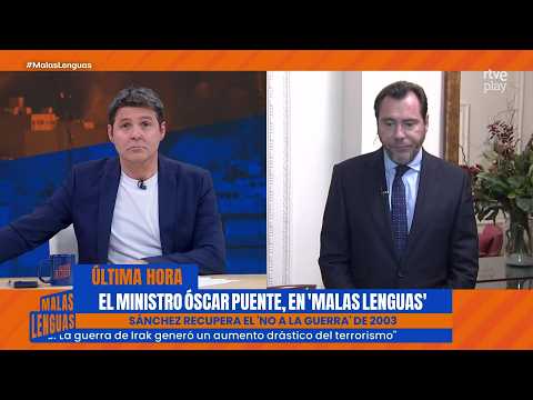 Entrevista a Óscar Puente: "España no es un vasallo de Trump" | Malas Lenguas