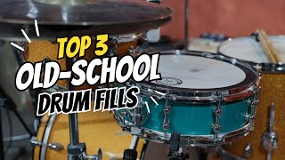 TOP 3 Old-School Drum Fills You Need To Know - Drum Lesson