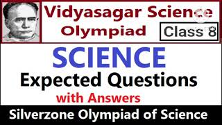 #VSO79, LIFE SCIENCE, MCQ, SCIENCE OLYMPIAD, Class 8, 9. Silverzone International Olympiad.