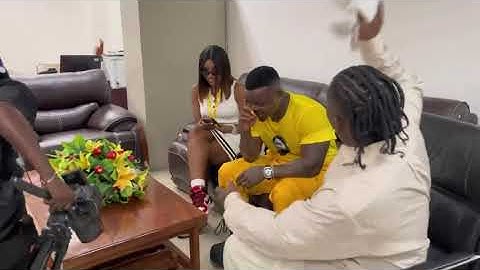 Rayvanny, Harmonize na poshy Queen wakiwa Pamoja